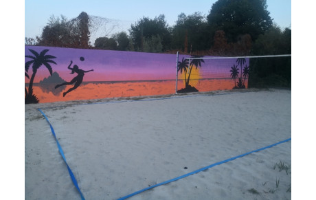 Le Terrain de Beach Volley